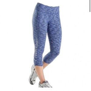 CALVIN KLEIN Performance Sportswear Capri Length Leggings size XL